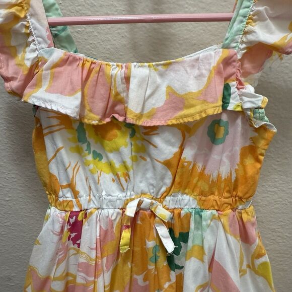 Janie and jack-Floral Ruffle Sundress-toddler girl size 3t- floral spring - Picture 3 of 9